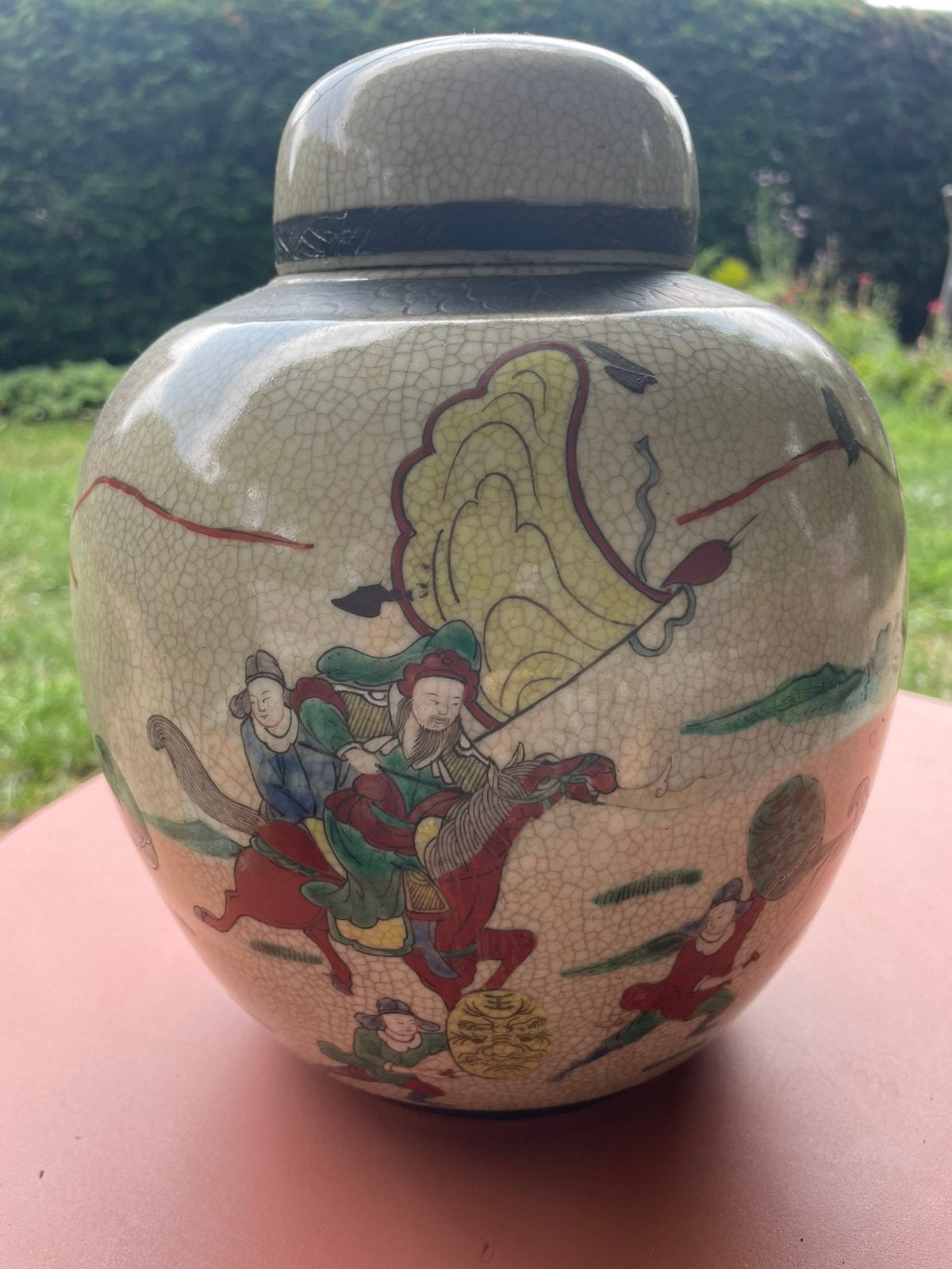 Chinese antieke porseleinen gemberpot, Ophalen of Verzenden