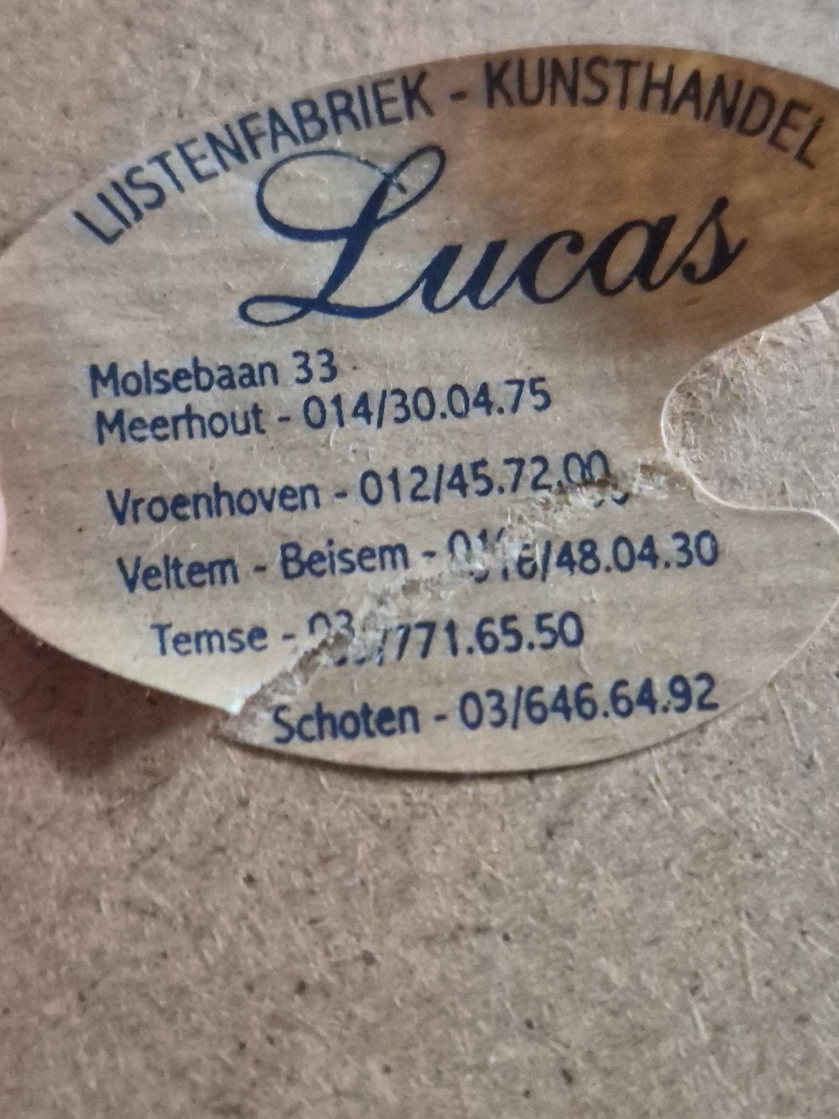 Abstracte Kunst: Lucas Lijstenfabriek, Ophalen of Verzenden