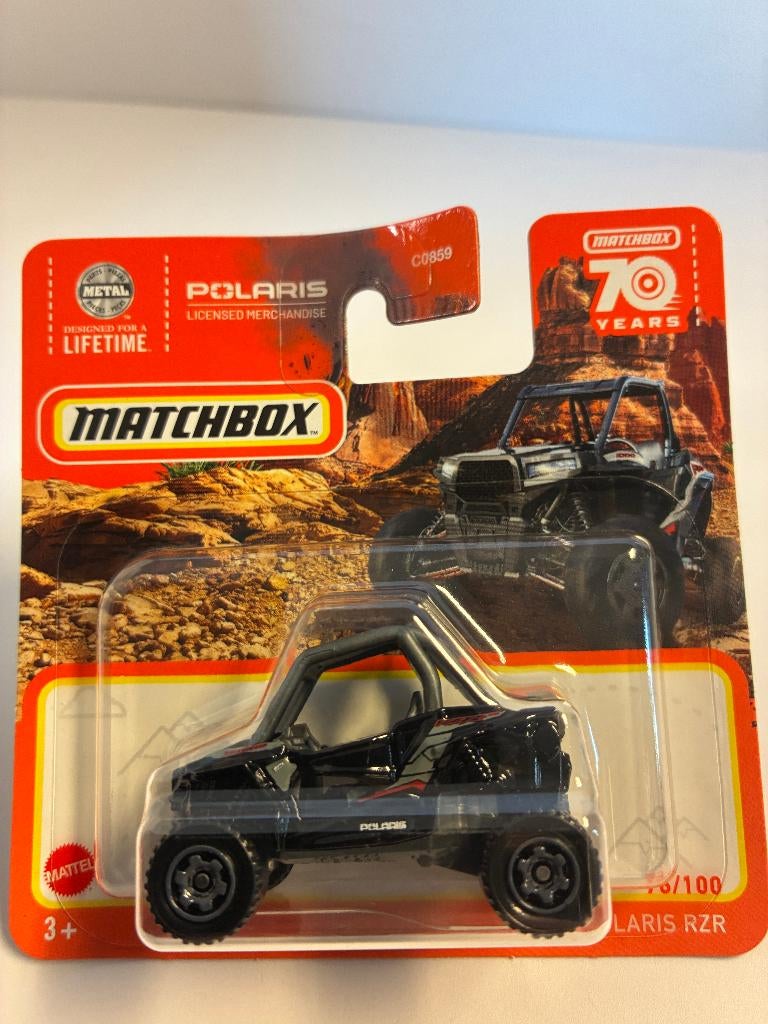 89720: Polaris RZR - Matchbox, Hobby en Vrije tijd, Modelauto's | Overige schalen, Nieuw, Auto, Ophalen of Verzenden