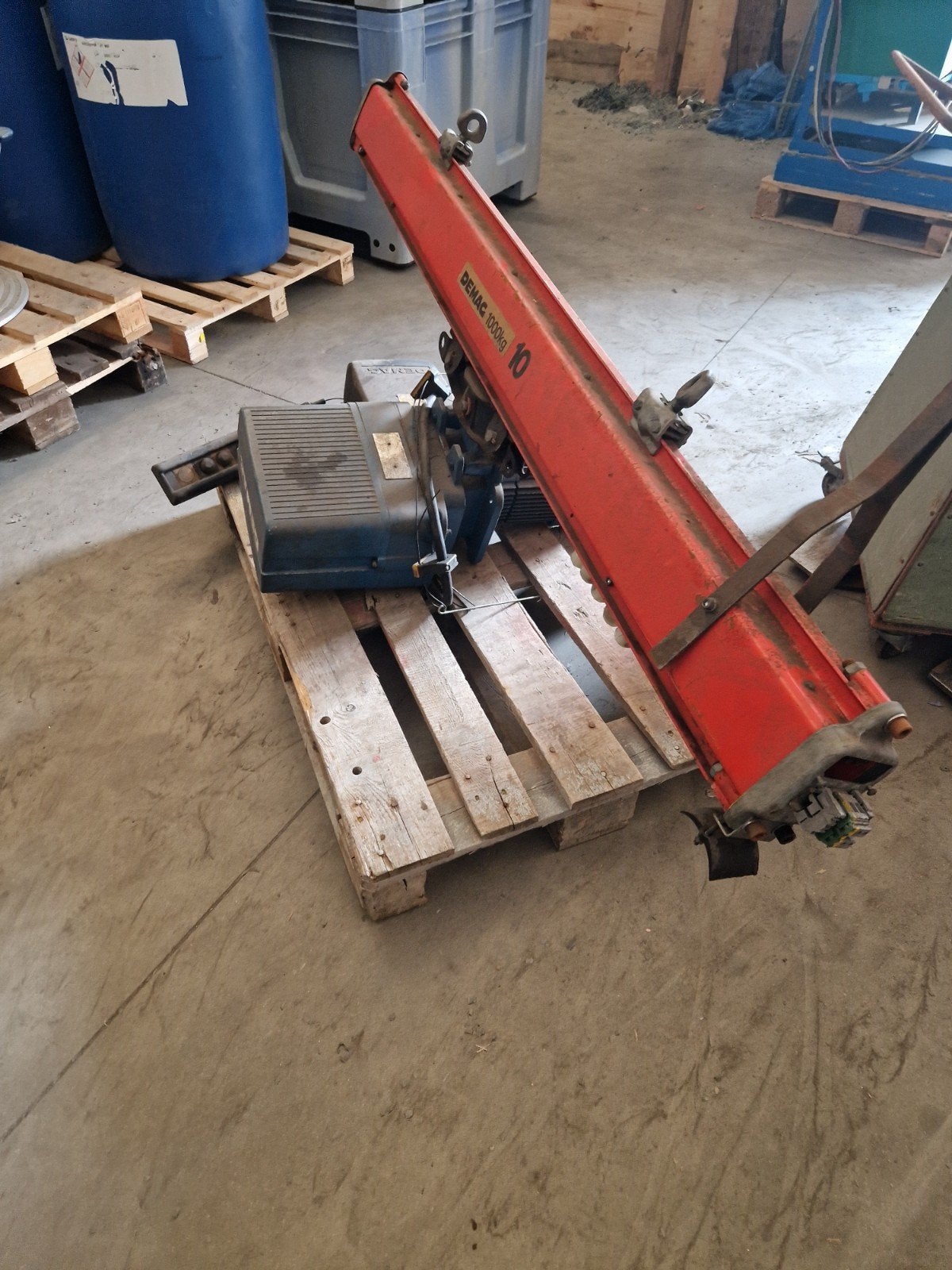 Heftakel demag, Ophalen