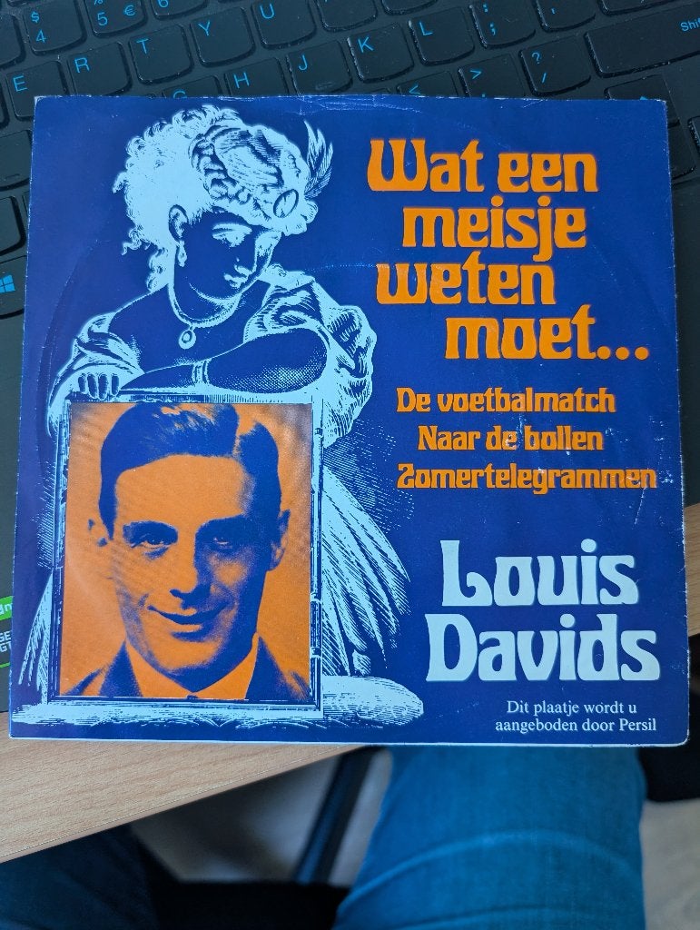 Louis Davids - Uitgave van Persil, Ophalen of Verzenden, Zo goed als nieuw, Nederlandstalig
