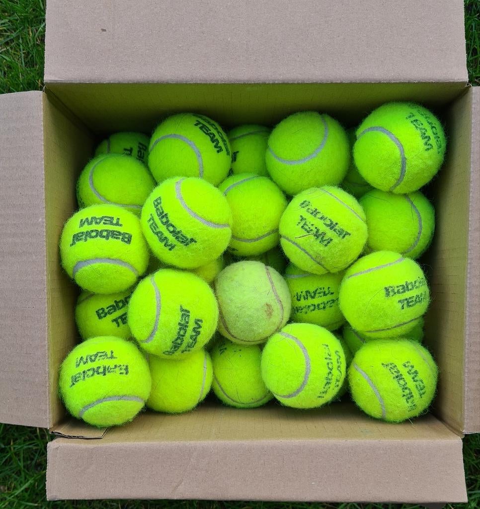 60 tennisballen babolat team, Ophalen of Verzenden