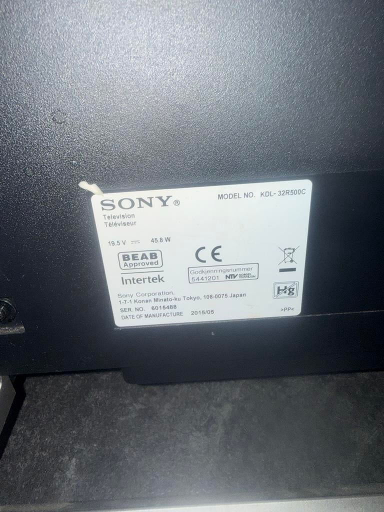 Sony KDL-32R500C LED TV - 32 inch Full HD Smart TV, 50 Hz, Sony, Smart TV, Full HD (1080p)