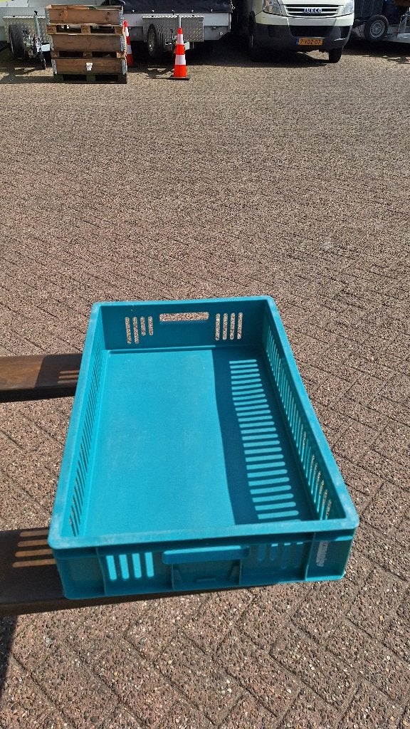 vleesbak krat bak kratten 40x60x13 / 40x60x23 cm, Ophalen, Gebruikt, Blauw, Kunststof