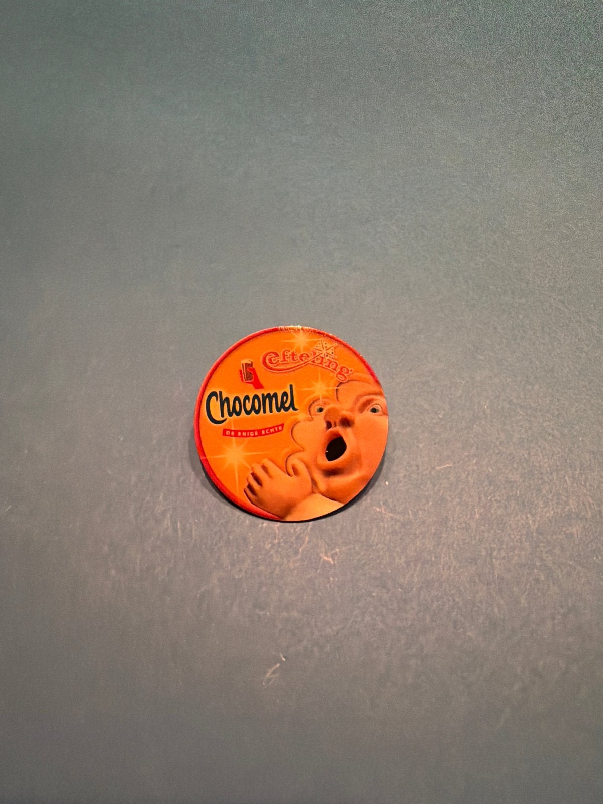 Efteling Pin - Chocomel Holle Bolle Gijs, Ophalen of Verzenden, Zo goed als nieuw, Button of Speldje