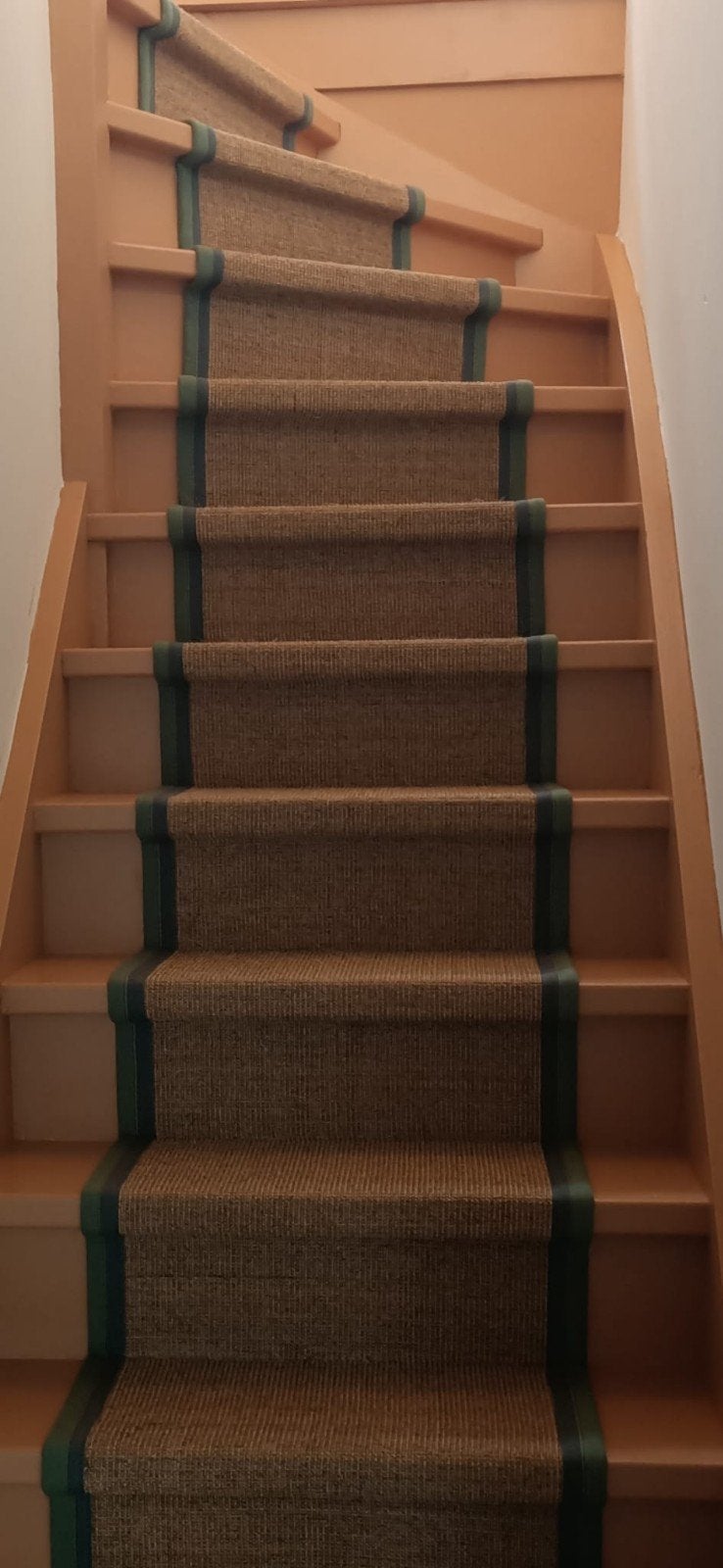 Sisal stoffering voor trappen en vloeren, Ophalen of Verzenden, Nieuw, Groen, Natuurlijk, Modern, Klassiek