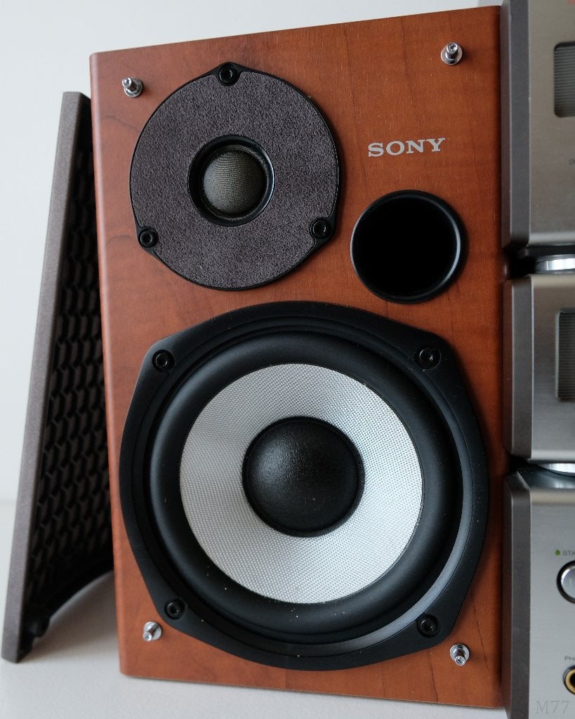 Sony CMT-SP55 Midi Stereo Set, Ophalen of Verzenden, Gebruikt, Tuner of Radio, Sony