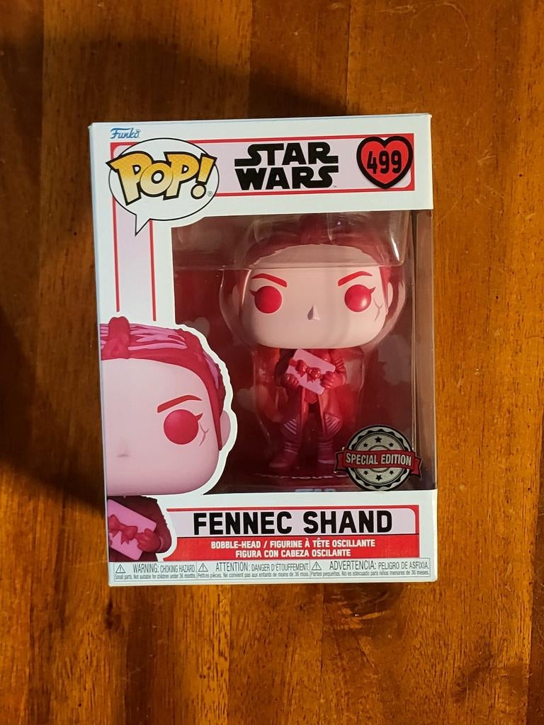 Funko star wars fennec shand 499, Ophalen of Verzenden, Zegels, Bonnen of Punten