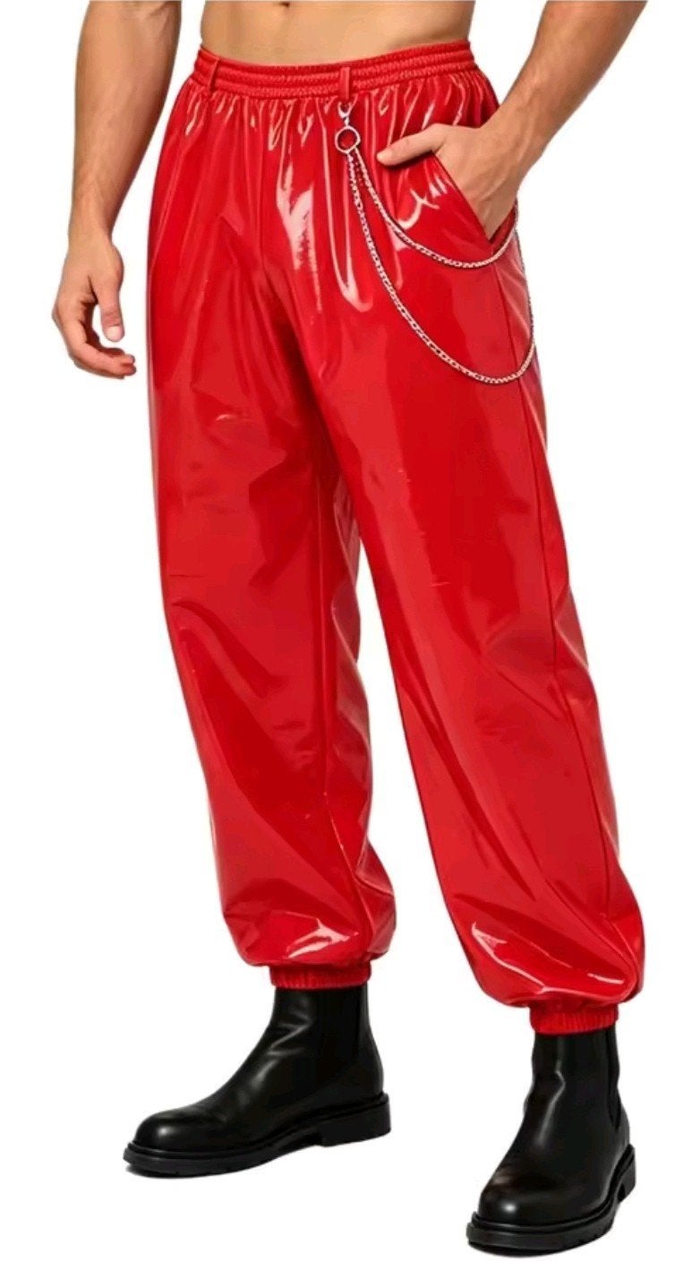 Supermooie PVC Lak Broek, tm 3XL, Verzenden, Nieuw