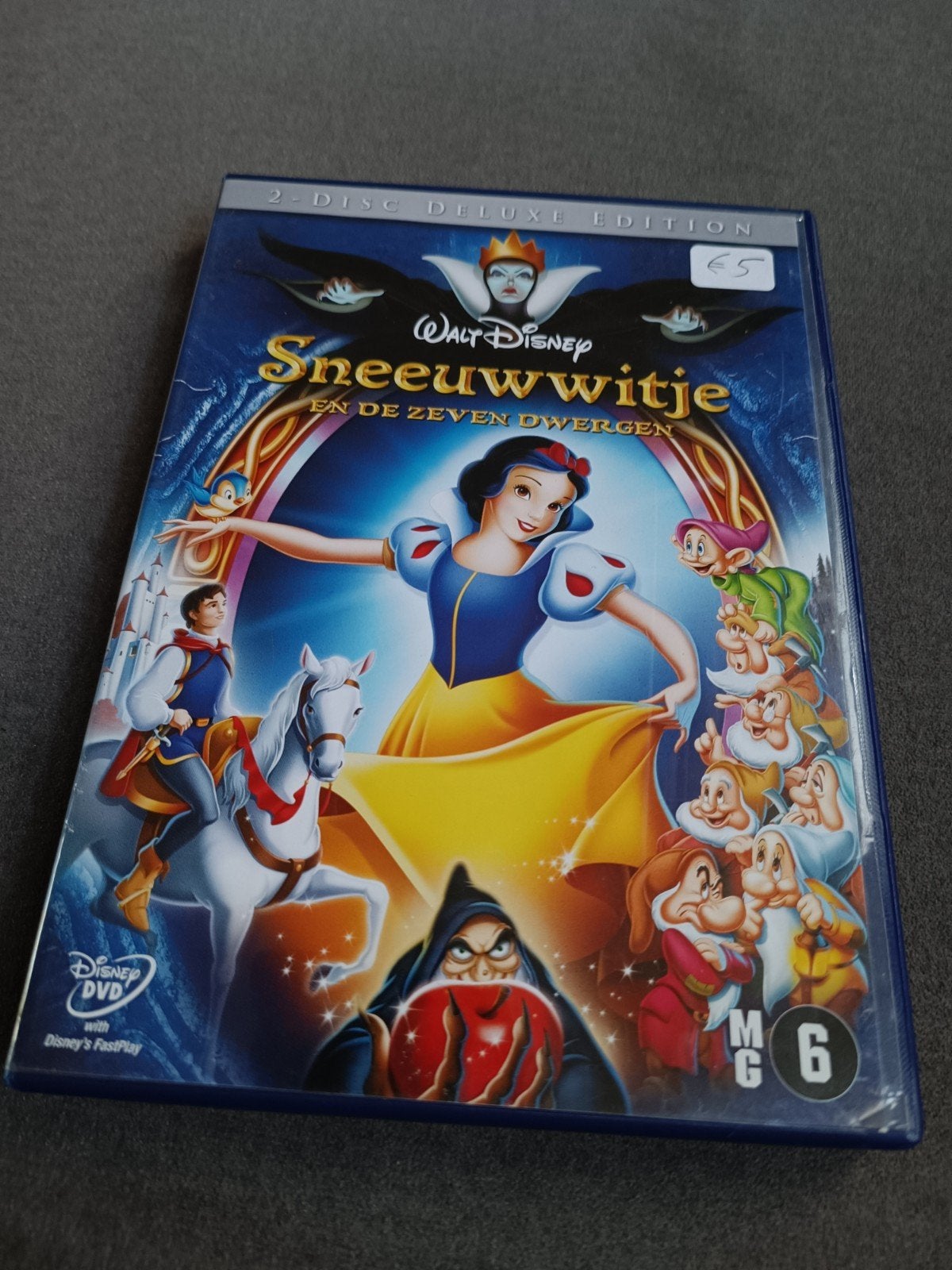 Sneeuwwitje - dvd, Alle leeftijden, Ophalen of Verzenden, Zo goed als nieuw, Europees