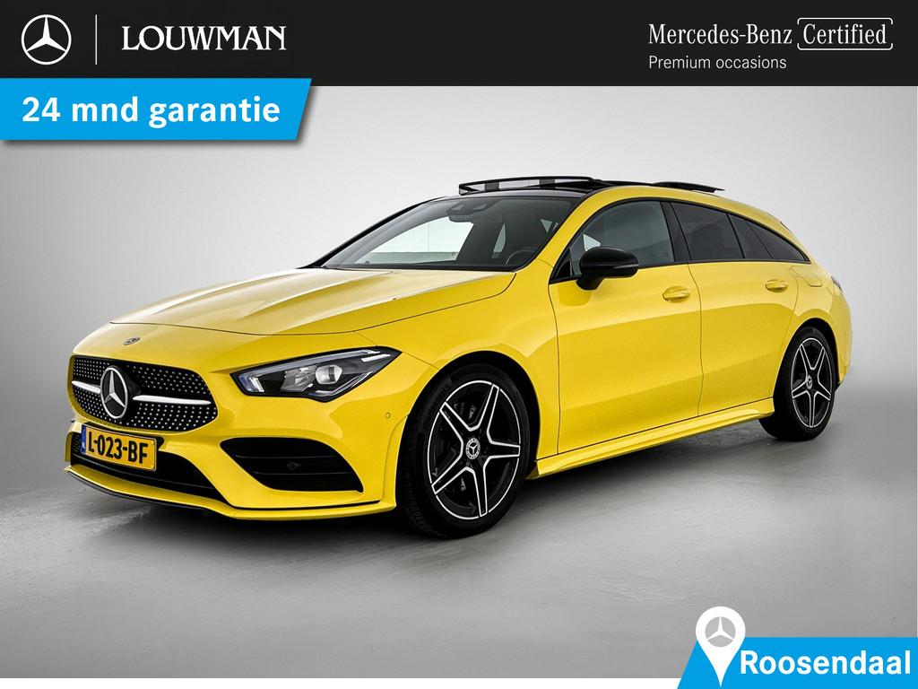 Mercedes-Benz CLA-Klasse Shooting Brake 200 AMG Nightpakket, 730 kg, Gebruikt, LED verlichting, 163 pk