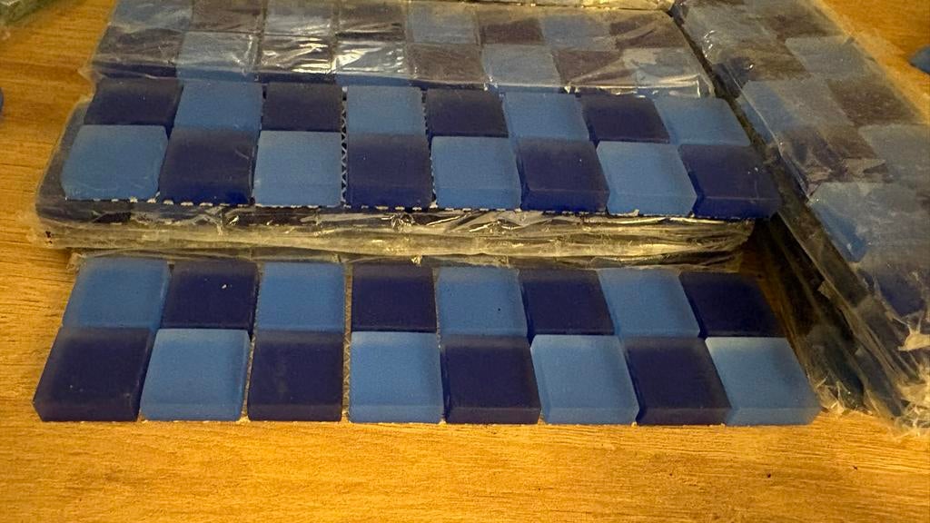 Mozaïektegels blauw - nieuw in verpakking, Overige materialen, Overige typen, Nieuw, Minder dan 20 cm