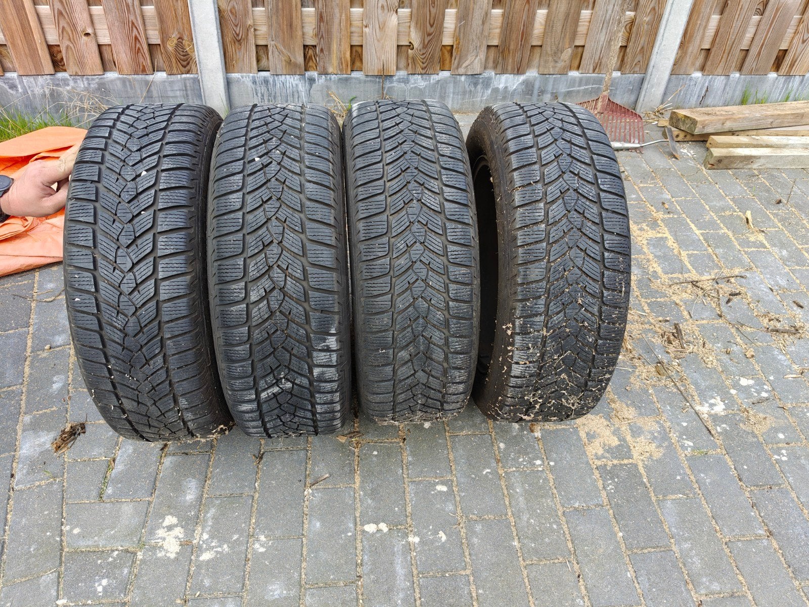 orginele Opel winterband met velg, Ophalen, Banden en Velgen, 17 inch, Winterbanden