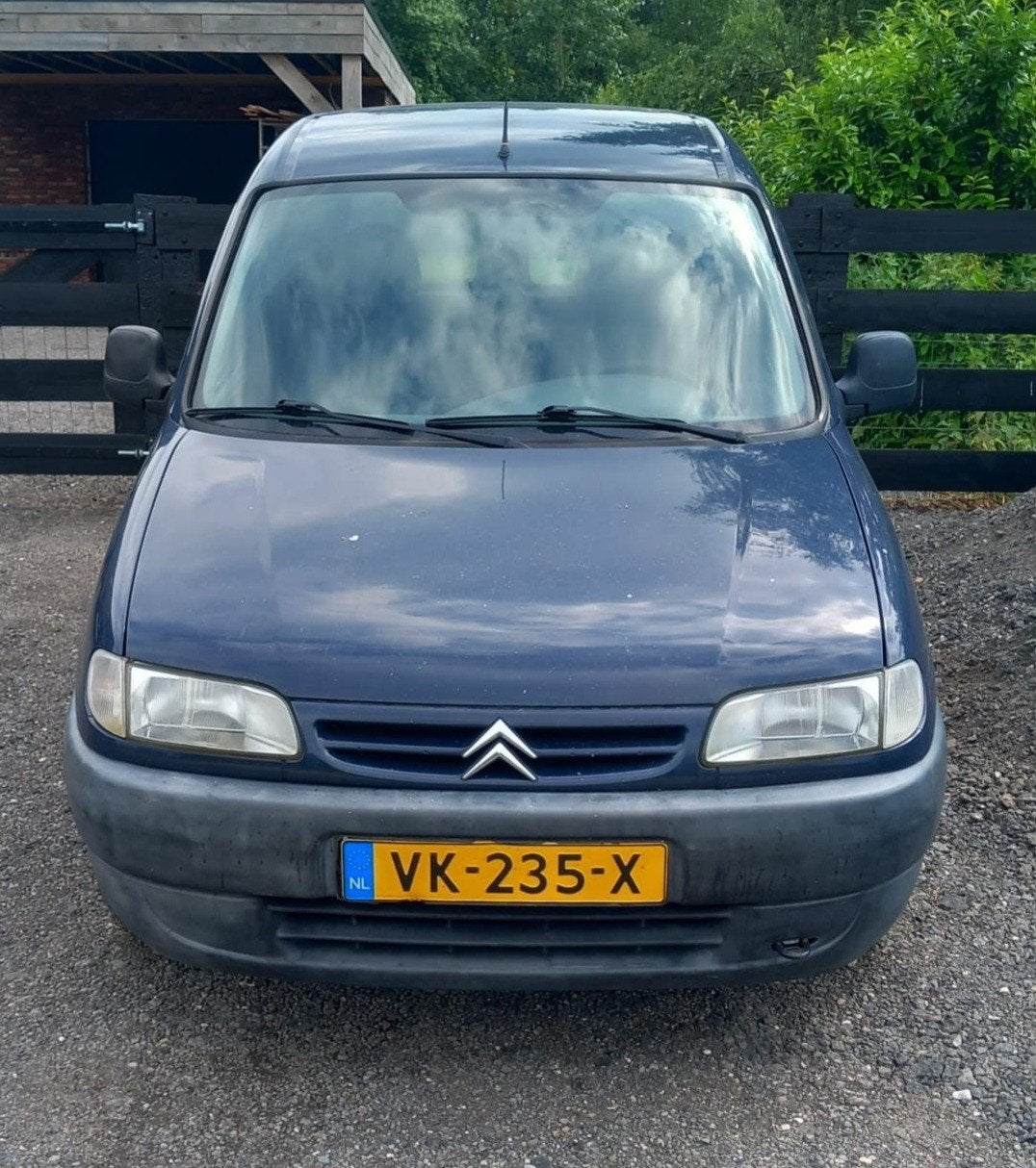 Citroën berlingo benzine 1.4 2002, Auto's, Bestelauto's, Stof, Citroën, Blauw, 1092 kg