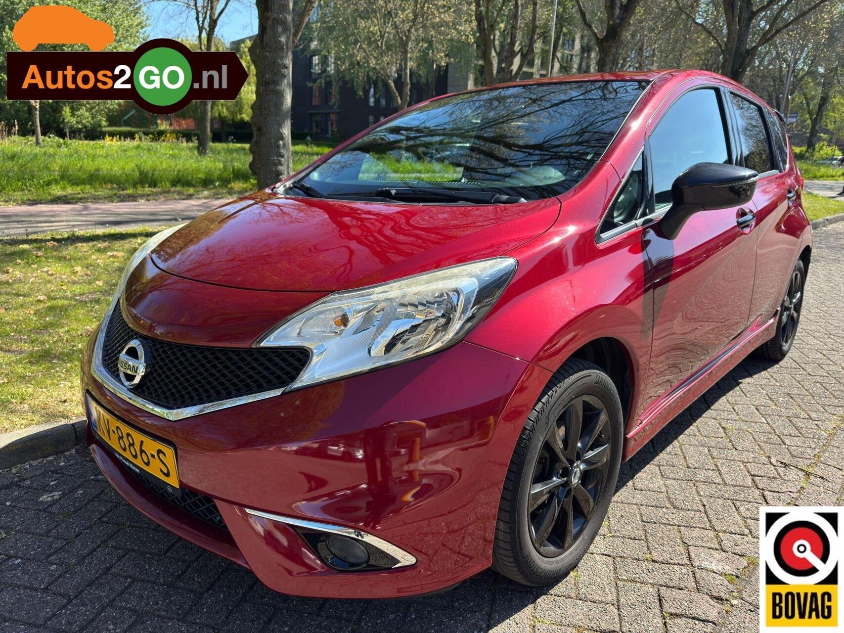 Nissan Note 1.2 Black Edition, Auto's, Euro 6, 1198 cc, 49 €/maand, Bedrijf