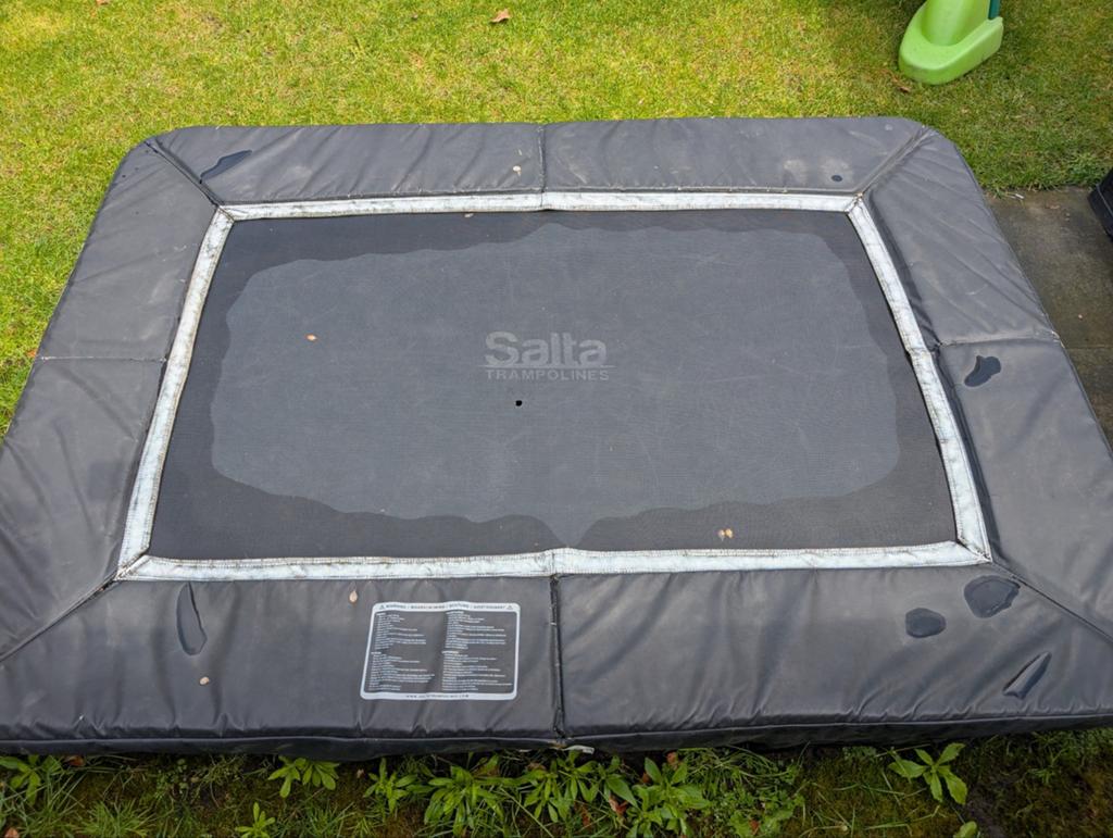 Salta inground trampoline, Kinderen en Baby's, Speelgoed | Buiten | Trampolines, Ophalen, Gebruikt