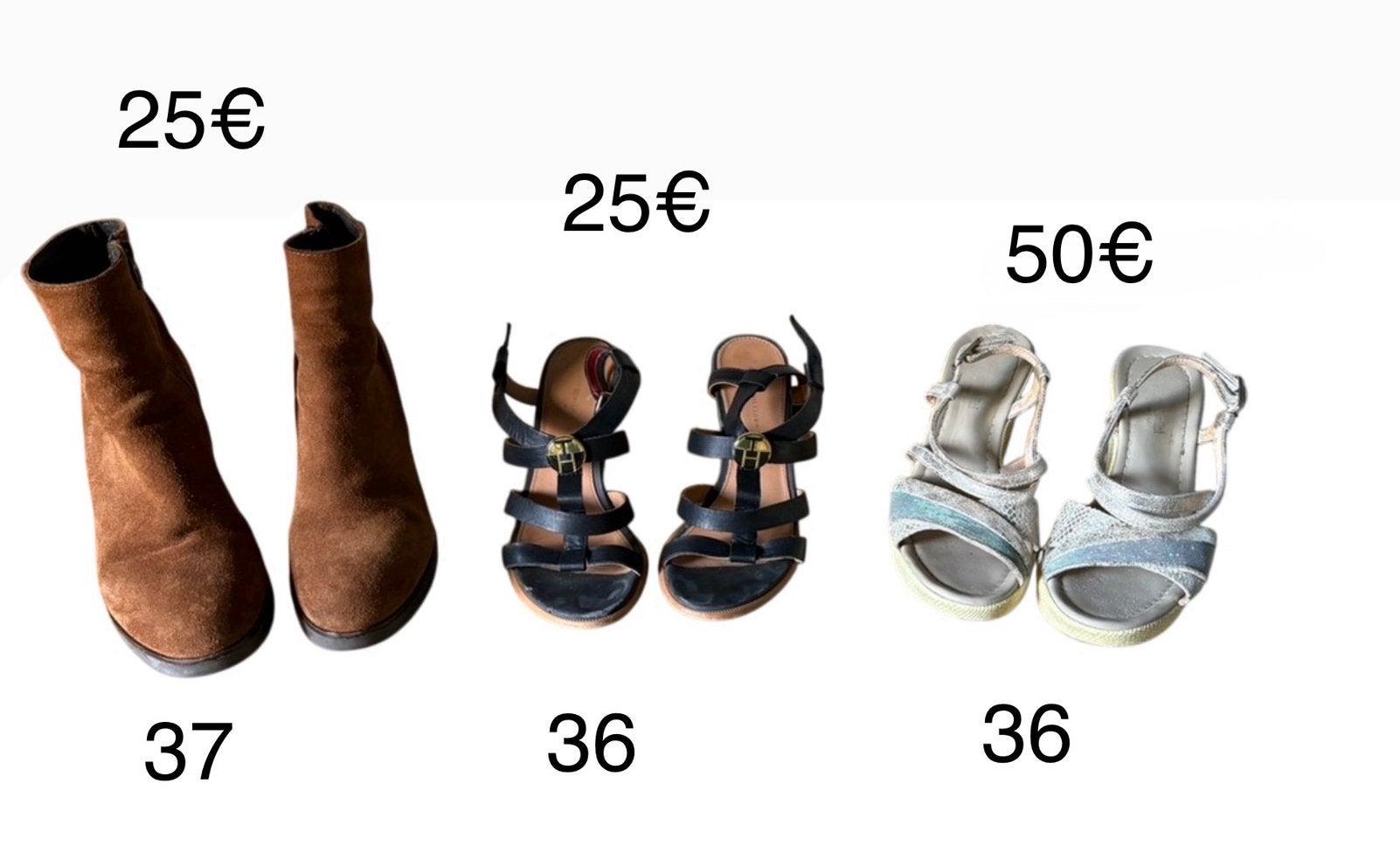 Diverse zomer en winterschoenen prijs vanaf 25€, Kleding | Dames, Schoenen, Ophalen of Verzenden, Zo goed als nieuw, Overige kleuren