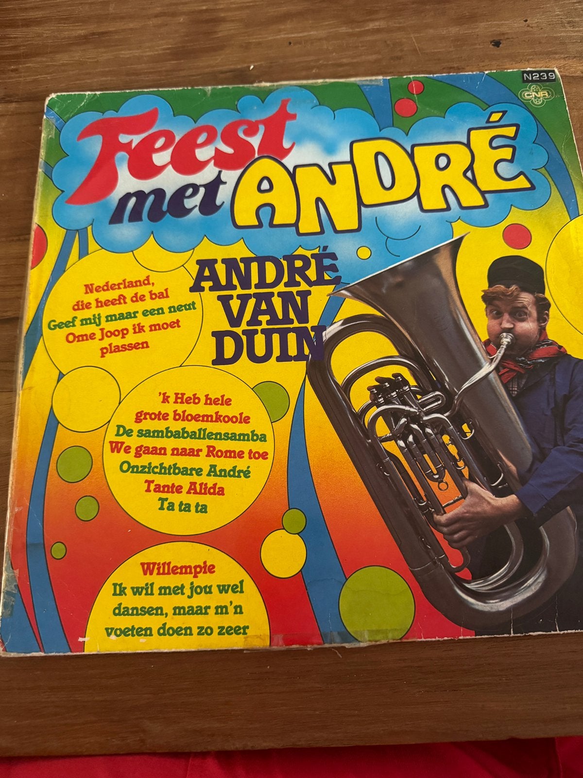 LP andre van duin, LP, Gebruikt, Ophalen of Verzenden, 12 inch