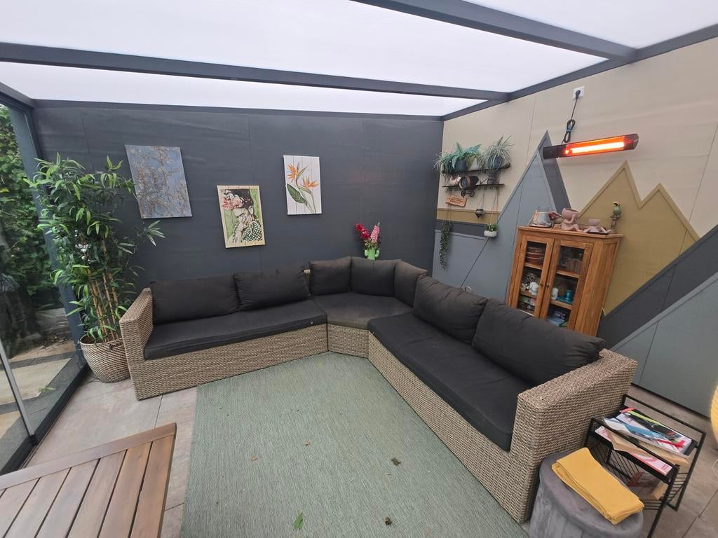 Loungeset te koop, Ophalen, Gebruikt