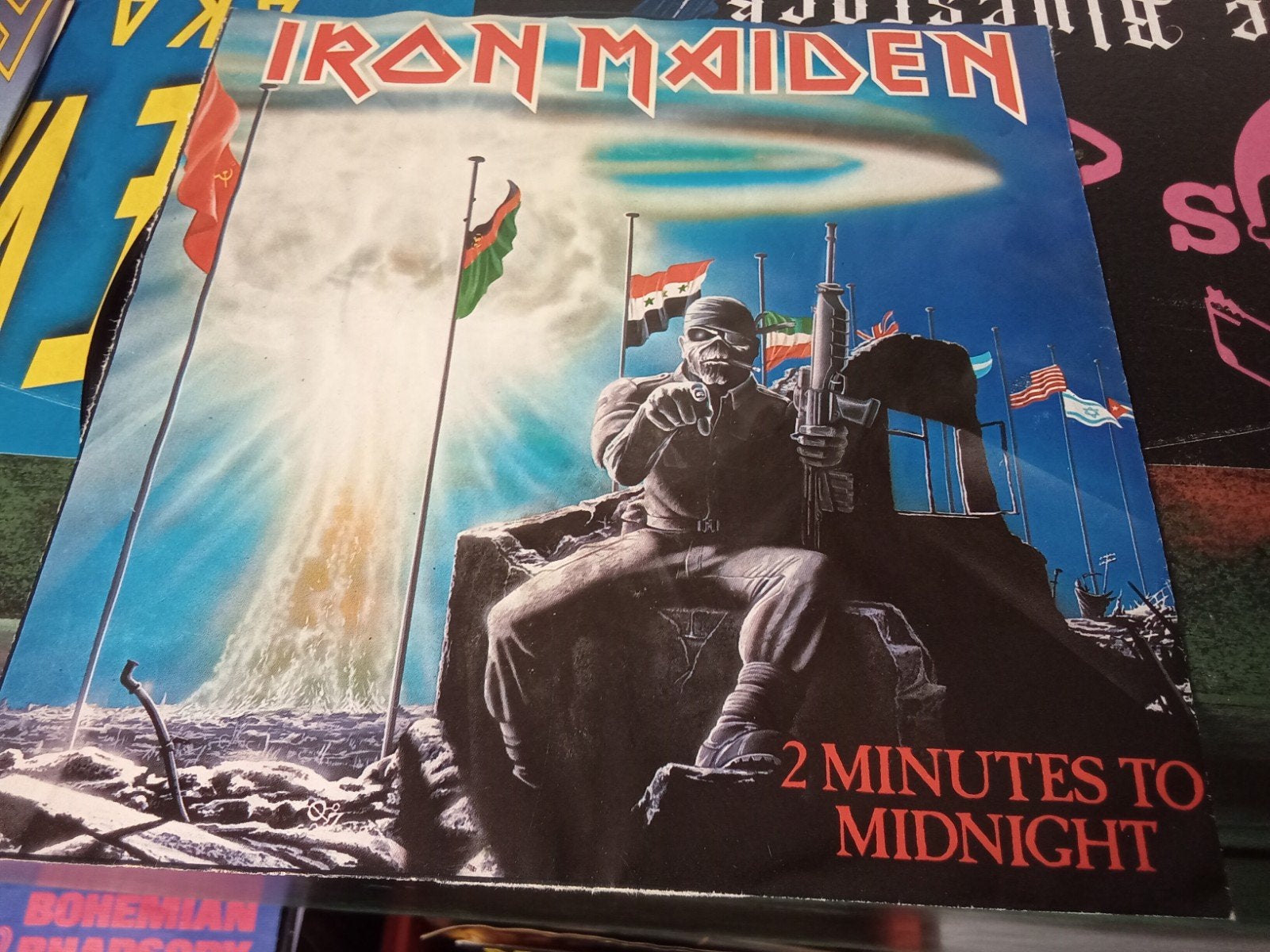 IRON MAIDEN, Ophalen of Verzenden, Zo goed als nieuw, Pop