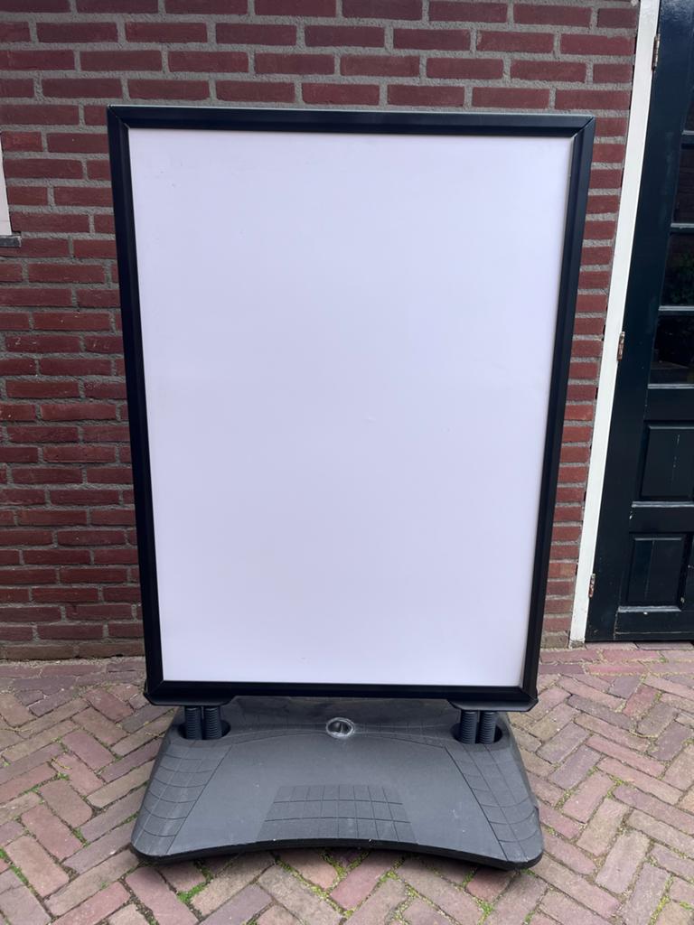 Stoepbord A0 formaat, Ophalen, Reclamebord
