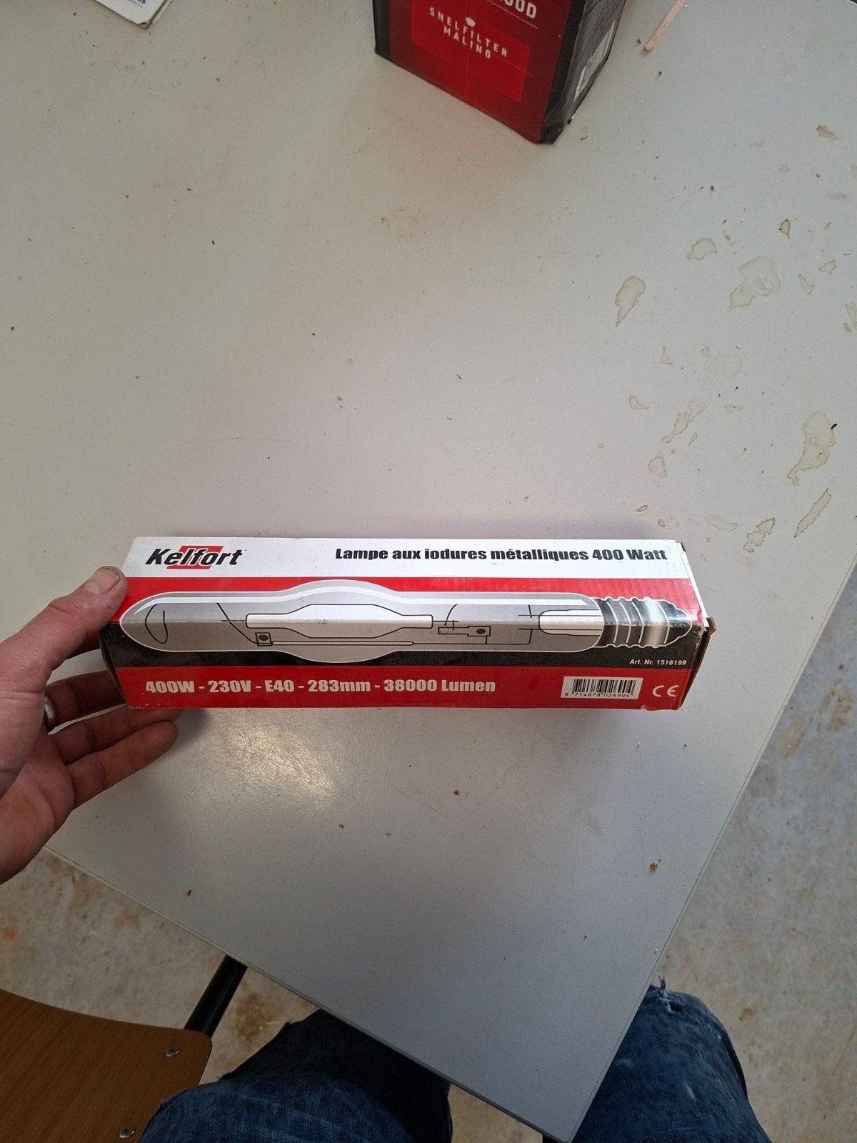 4 stuks  400W E40 Metaalhalogeenlamp 38000 Lumen, Ophalen, Nieuw, E40, Overige merken