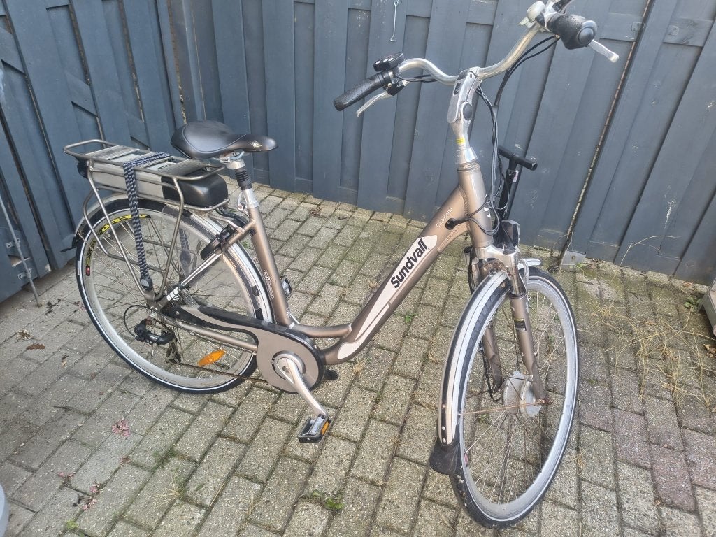 Sundvall Cartagena damesfiets elektrisch accu op slot, Ophalen, Gebruikt, Overige merken