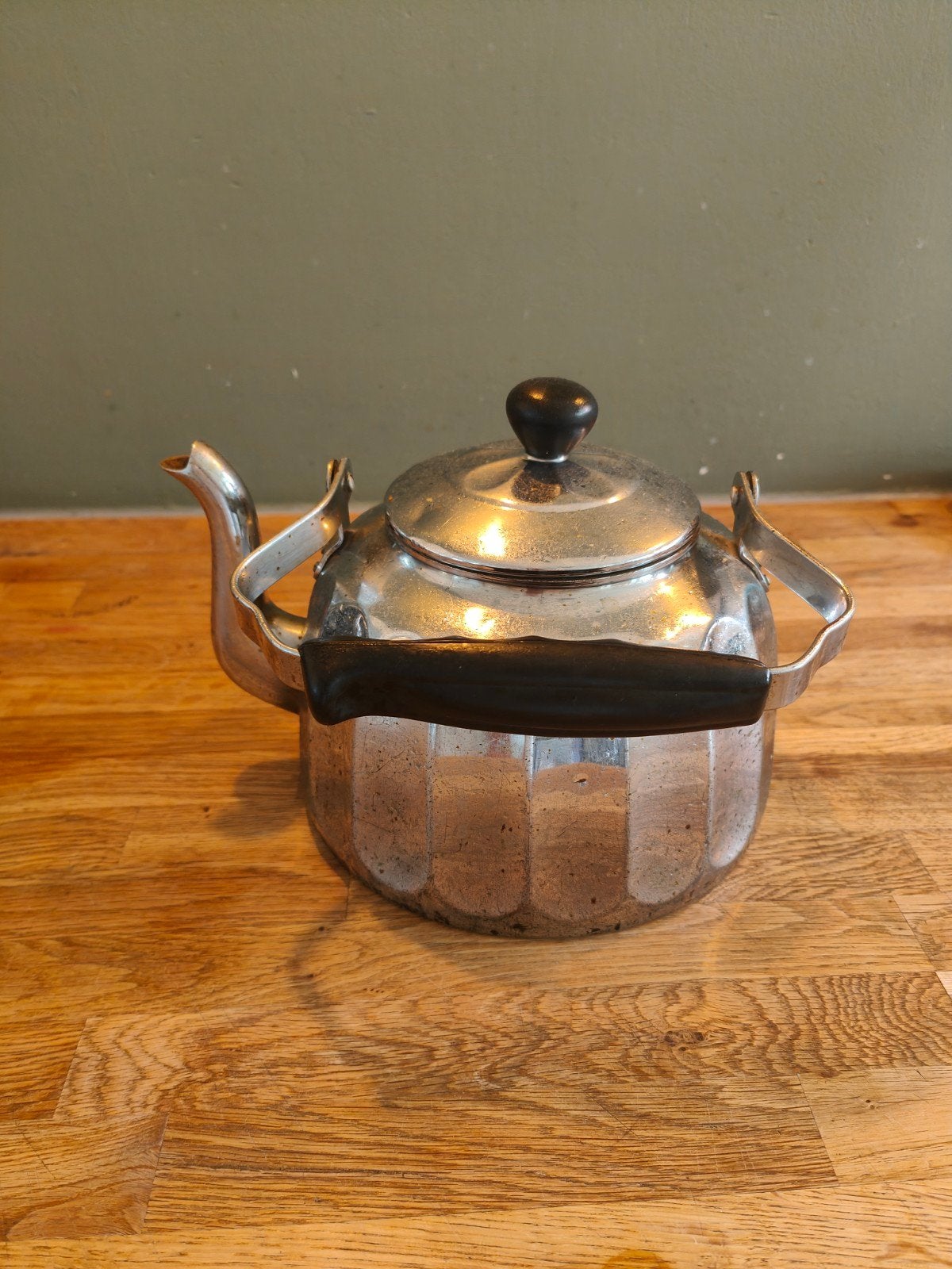 Vintage/Retro Fluitketel - Aluminium, Ophalen of Verzenden