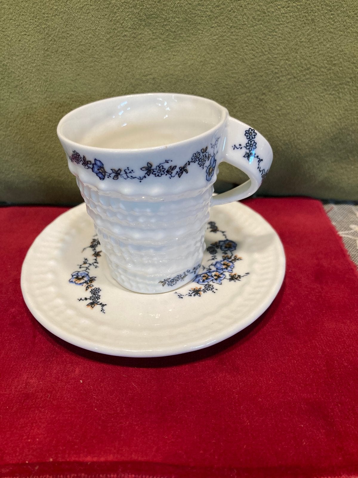 Espressokopje Romania (240625), Ophalen of Verzenden, Gebruikt, Porselein, Kop en/of schotel