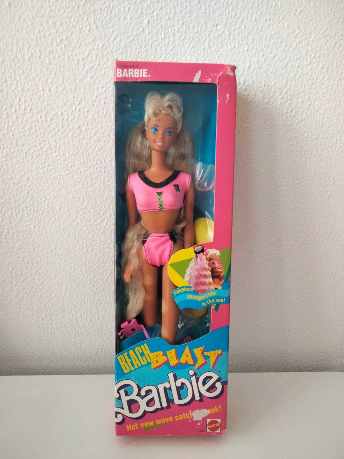 Vintage Beach Blast Barbie 1989 NRFB, Verzenden, Nieuw, Pop