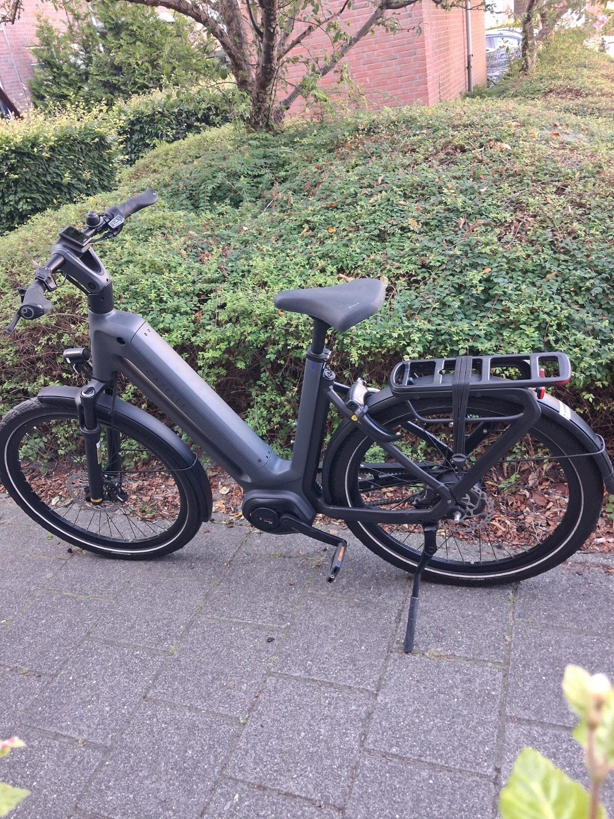 Gazelle Eclipse c380 HMB 2025 Nieuwstaat 1554 km (Belt riem), Ophalen, Zo goed als nieuw, 50 km per accu of meer, 55 tot 59 cm