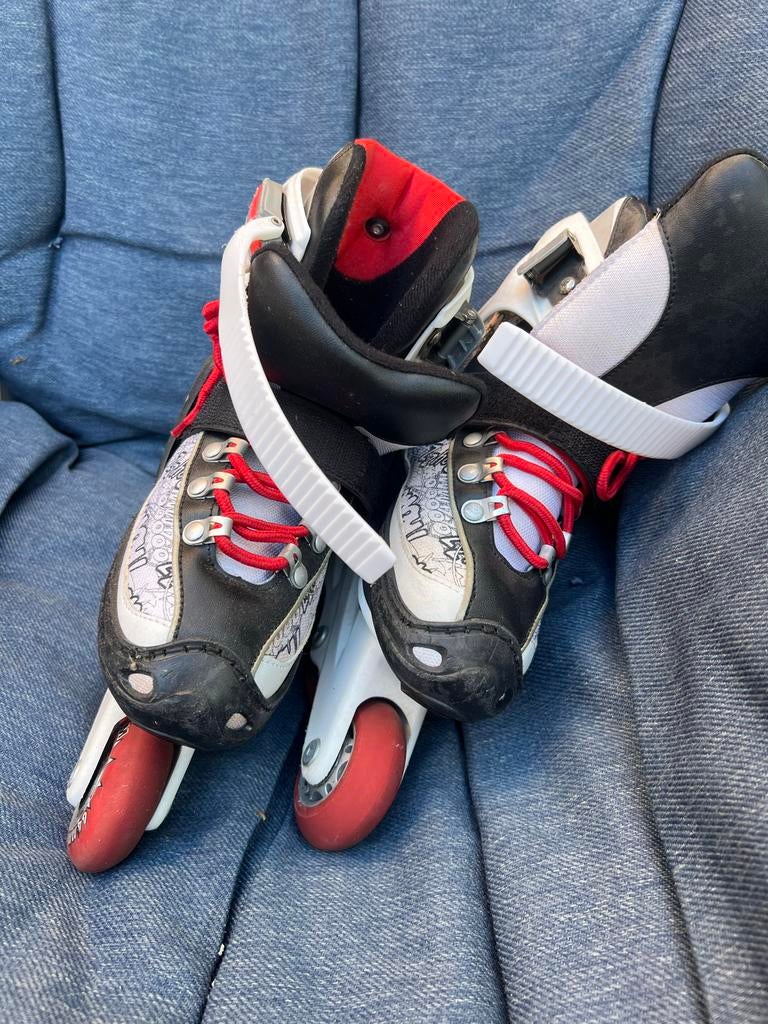 Verstelbare Inline Skates Kinderen Maat 30-33, Kinderen, Inline skates 4 wielen, Ophalen, Overige merken