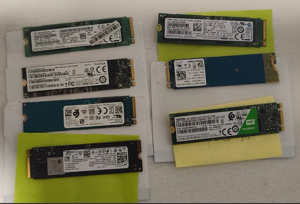 ssd  nvme geheugen 256GB - 1 TB, Computers en Software, Intern, Gebruikt, SSD, Ophalen of Verzenden