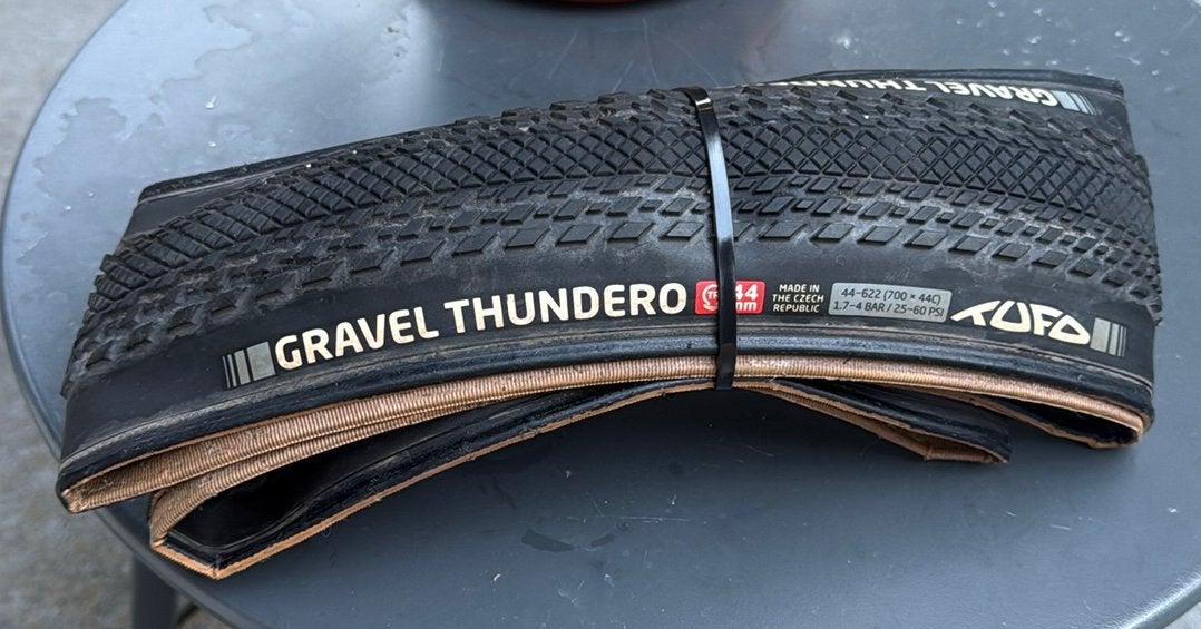 Tufo Gravel Thundero 44mm Gravelband, Fietsen en Brommers, Fietsonderdelen, Gebruikt, Overige materialen, Ophalen of Verzenden