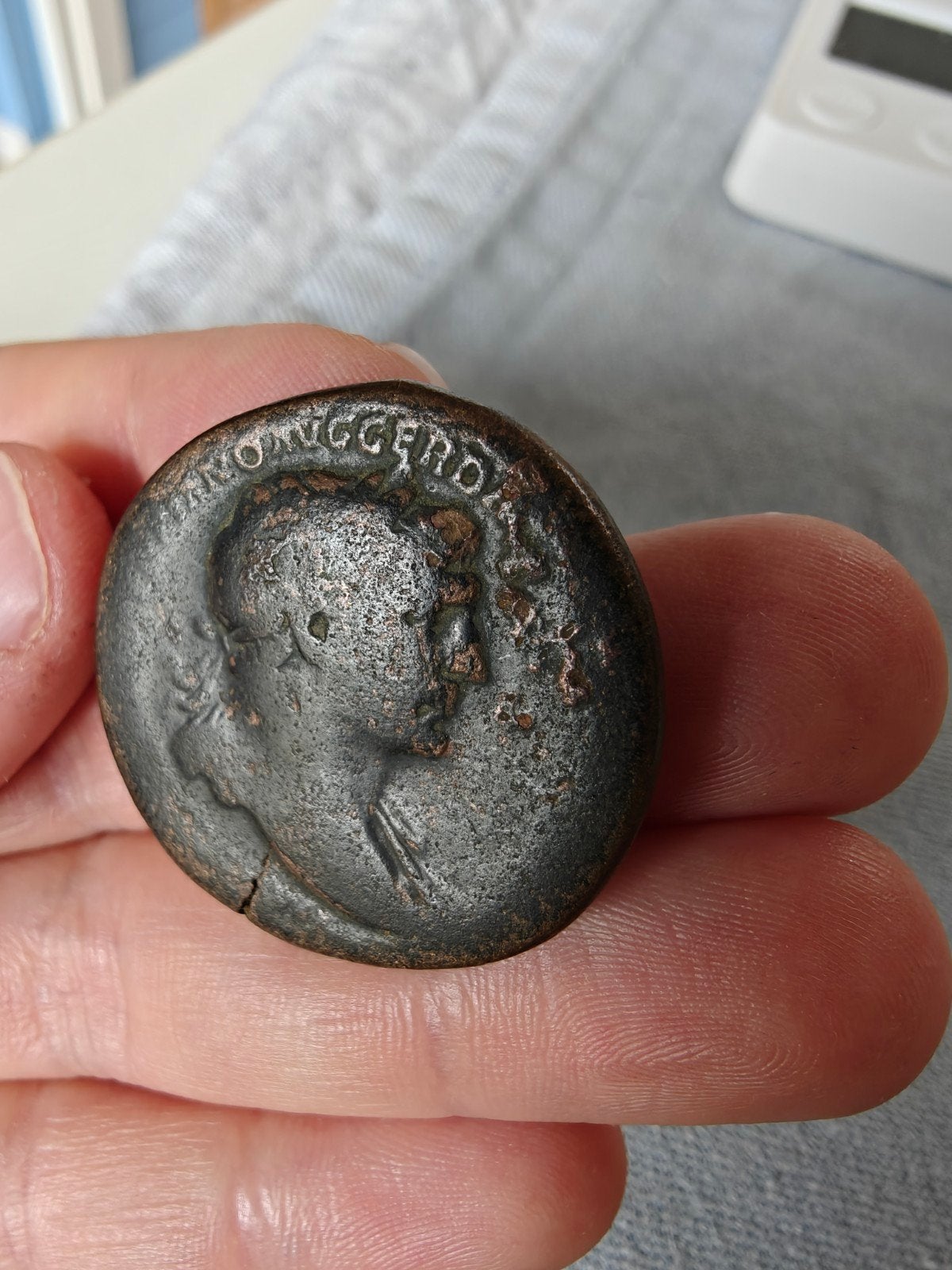 Grote Romeinse munt, sestertius van Trajanus, Postzegels en Munten, Munten | Europa | Niet-Euromunten, Ophalen, Overige landen