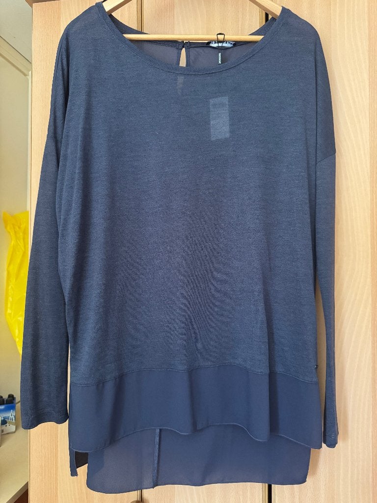 Nieuw blauw oversized blouse/top Superstar, Kleding | Dames, Blauw, Maat 42/44 (L), Nieuw, Ophalen of Verzenden