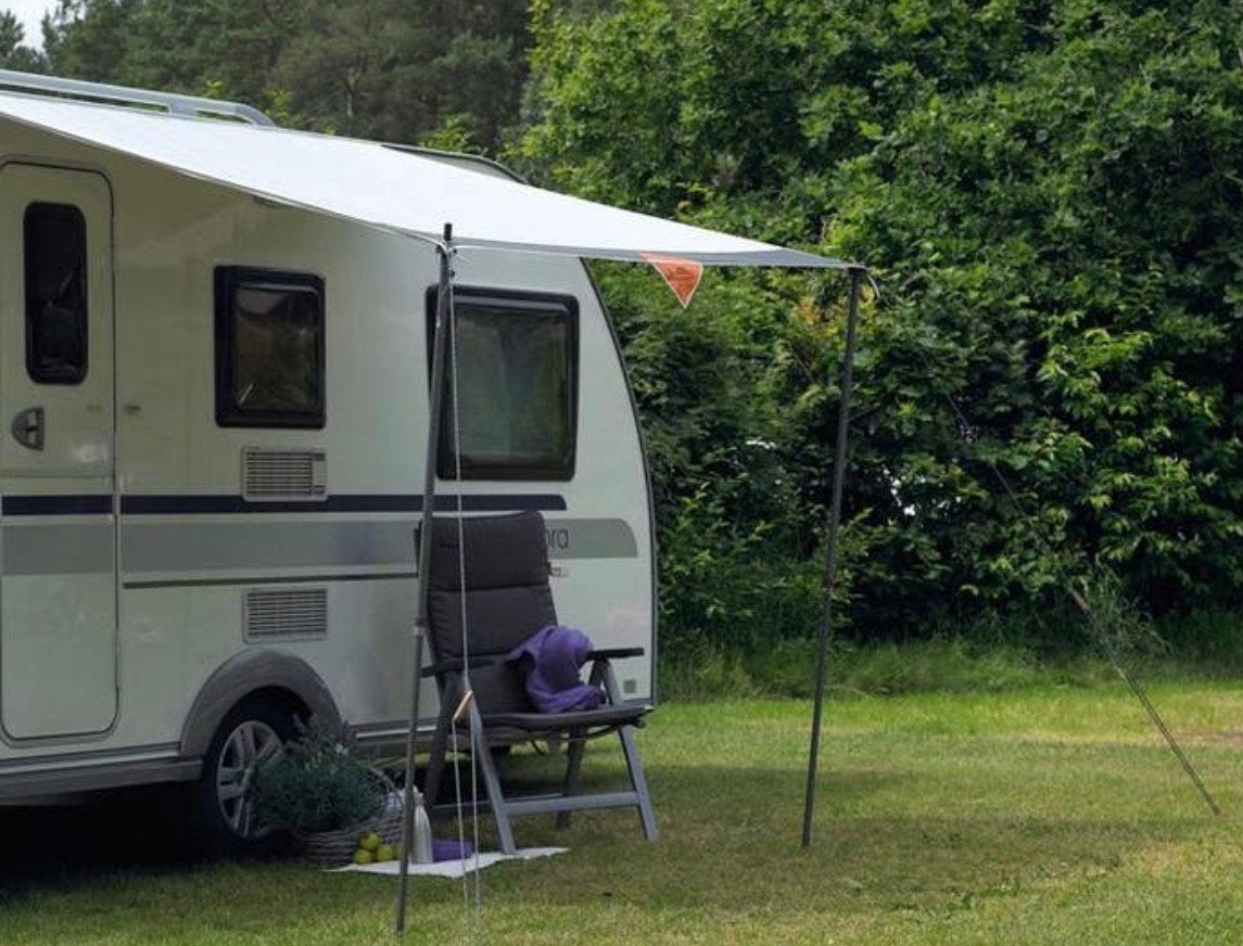 Isabella shadow luifel met carbon stokken voor caravan 530, Caravans en Kamperen, Tentaccessoires, Ophalen of Verzenden, Zo goed als nieuw