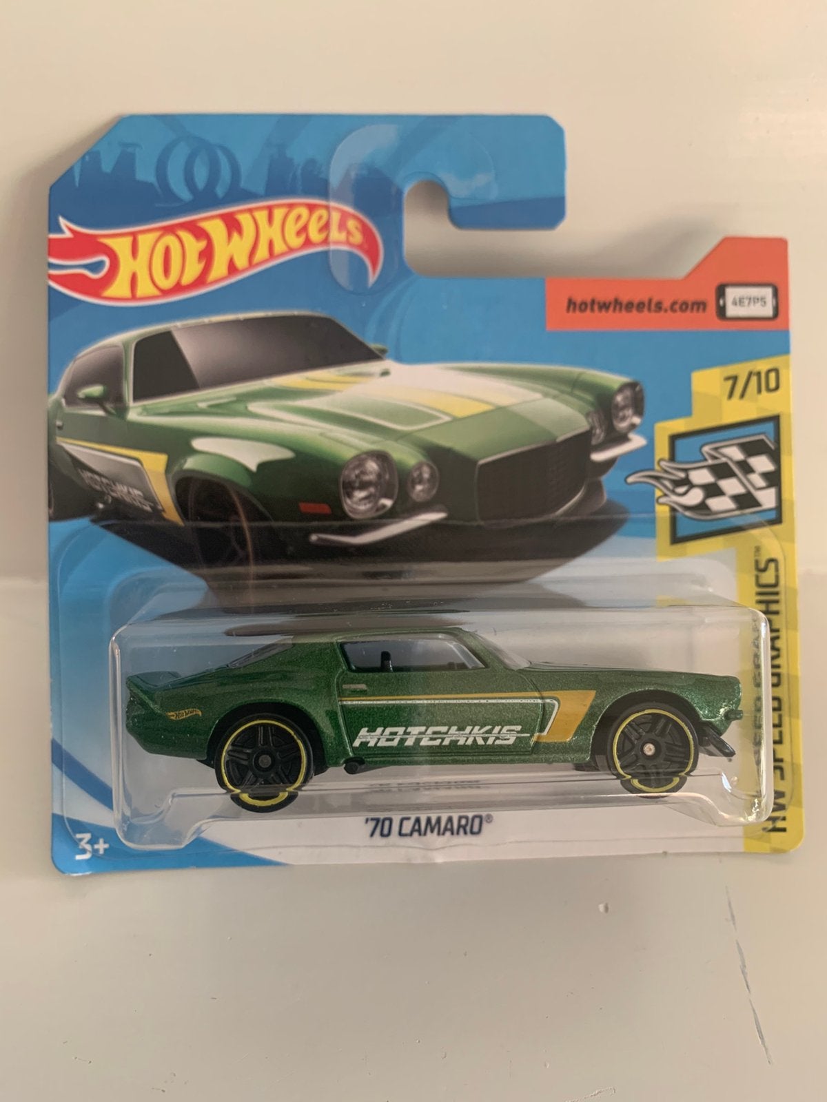 Hot Wheels ‘70 Chevy Camaro, Ophalen of Verzenden, Zo goed als nieuw, Auto