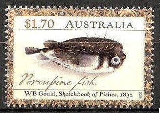 637 Australië 2026 WB Goulds Sketchbook, Verzenden, Gestempeld