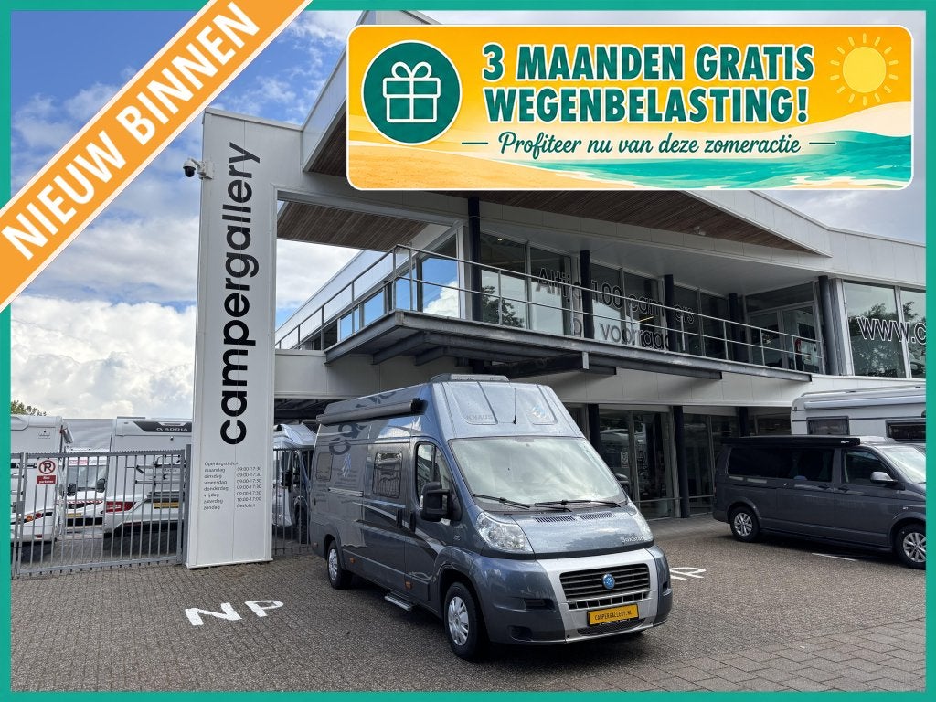 Knaus Boxstar Freeway 630 ME ENKELE BEDDEN 2.18M STAHOOGTE!, Ringverwarming, Fiat, Koelkast, Tot en met 2