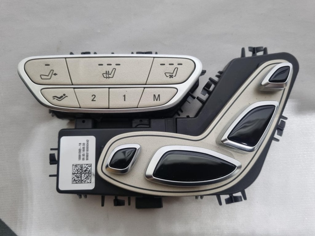 Rechts achter stoel schakelaar W222 S-Klasse A2229055601, Niet ingevuld, Gebruikt, Mercedes-Benz, Niet ingevuld