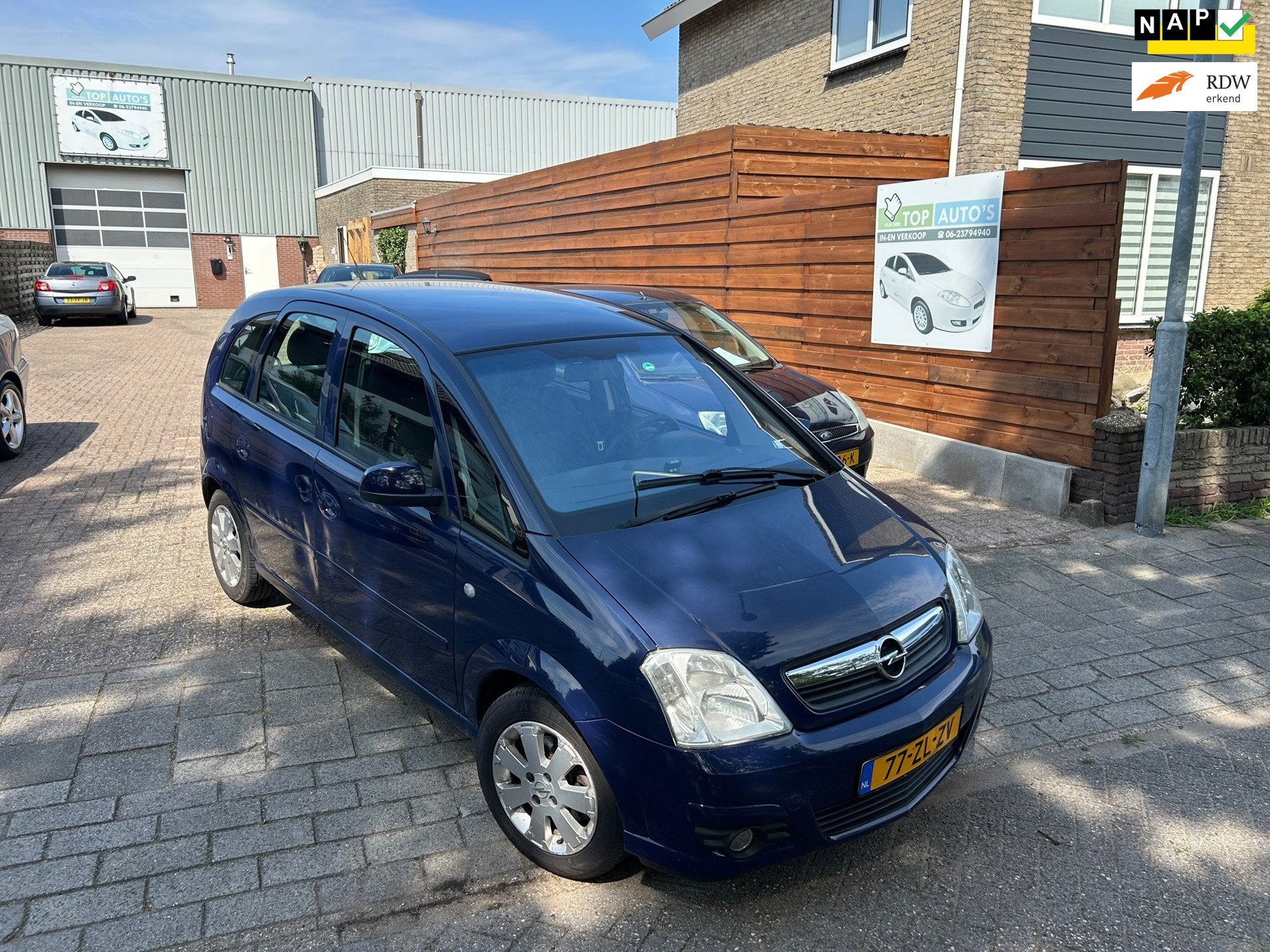 Opel Meriva 1.6-16V Temptation nieuwe apk en distributie rie, Auto's, Opel, Voorwielaandrijving, Parkeersensor, 15 km/l, Gebruikt