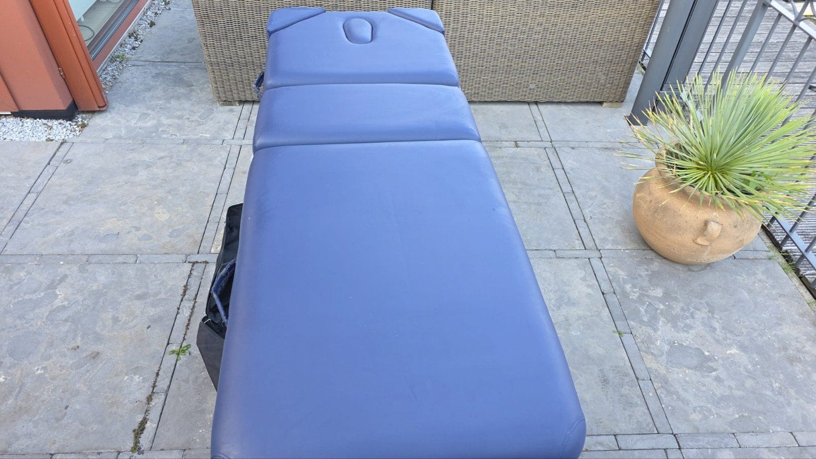 Massagetafel, Ophalen