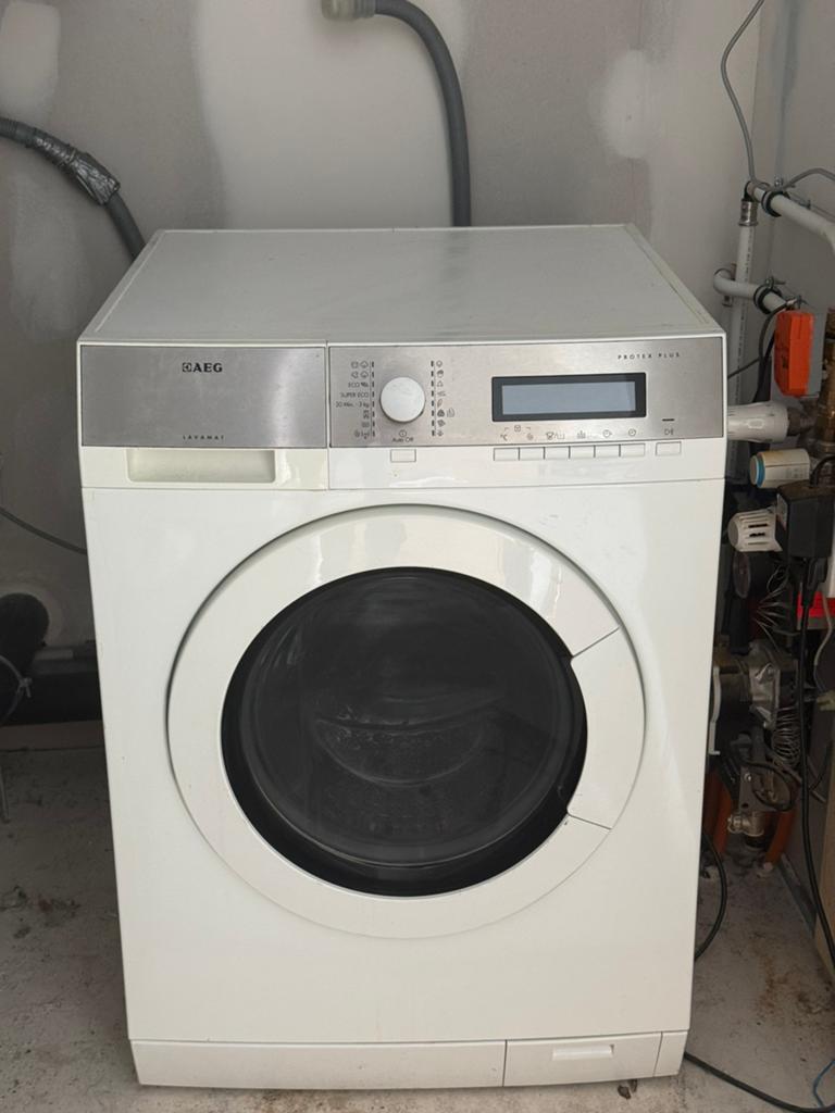 Wasmachine, Ophalen, Zo goed als nieuw, Condens, 85 tot 90 cm