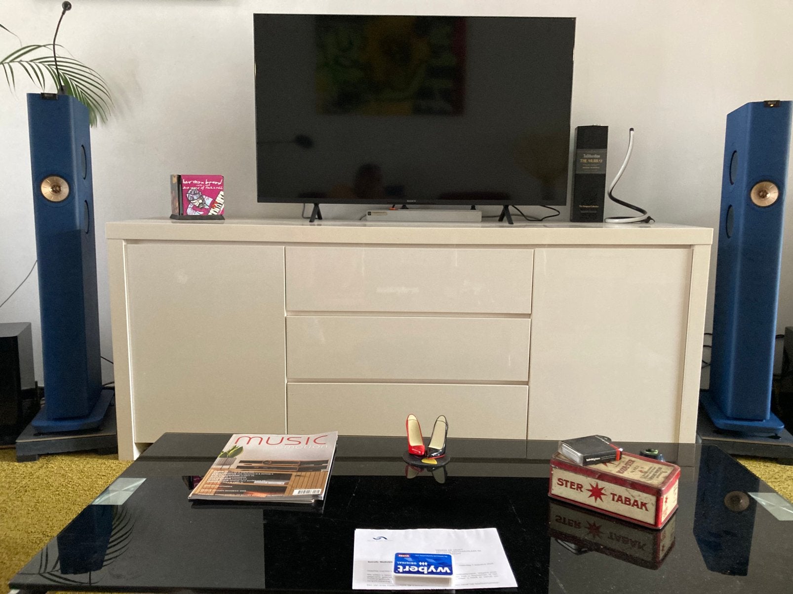 Binnenkort Te koop: Kef LS60 speakers + 2 subwoofers, Vloerstaande luidspreker, Zo goed als nieuw, Inclusief kabels, KEF