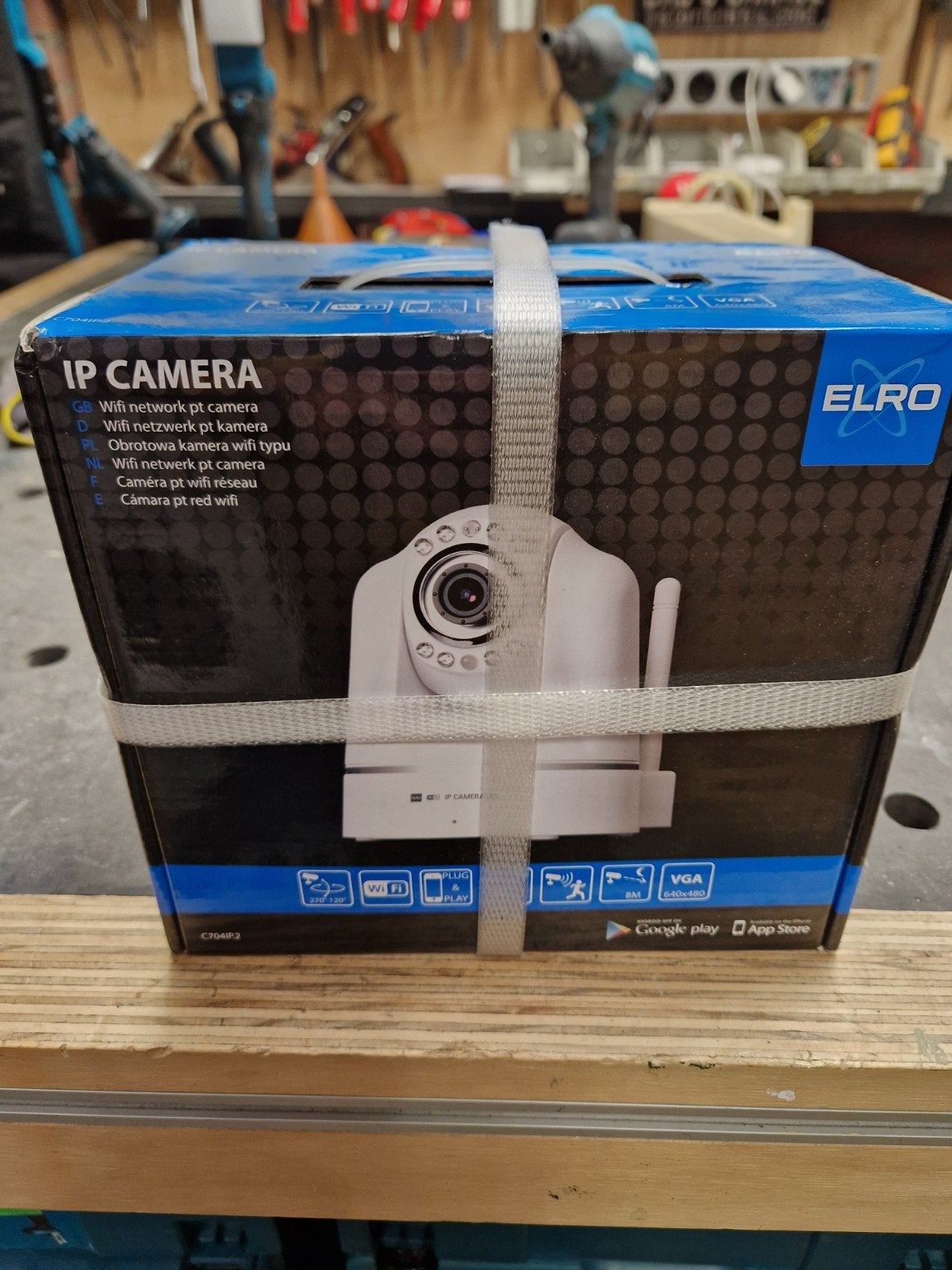 Elro ip camera, Ophalen of Verzenden, Nieuw, LED, Ultra HD (4K)
