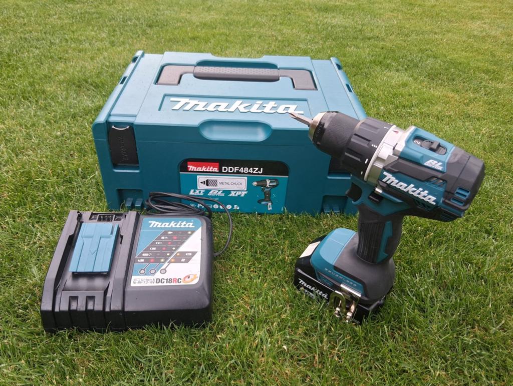 Makita DDF484 set – Zo goed als nieuw – Metalen boorkop, Ophalen of Verzenden, Zo goed als nieuw