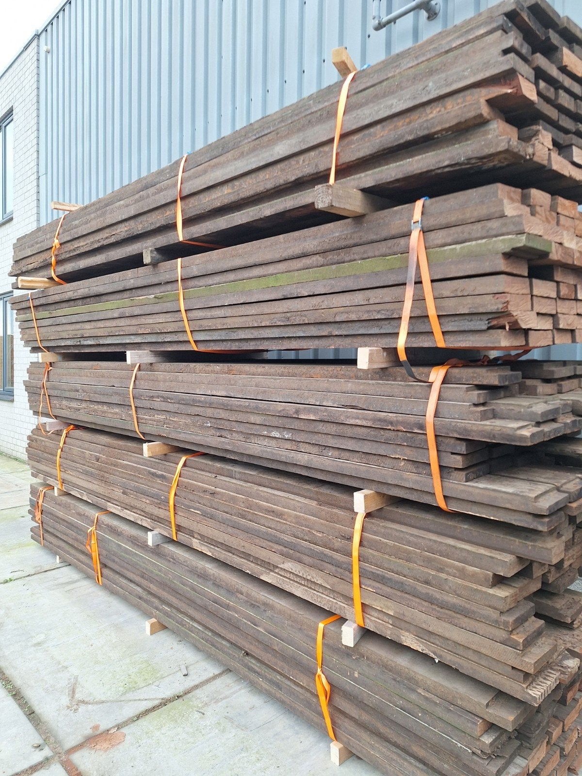 hardhouten  5cm dikke planken  scheepsvloer vlonder terras, Ophalen of Verzenden, Hout