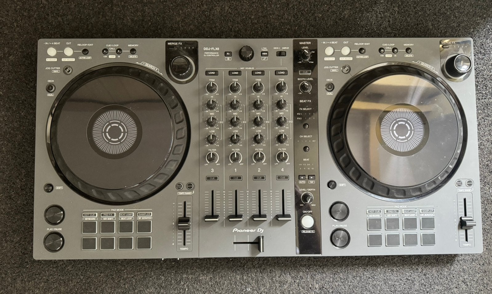 Pioneer DJ controller DDJ FLX6 with 4 channels, Muziek en Instrumenten, Dj-sets en Draaitafels, Ophalen, Zo goed als nieuw, Pioneer