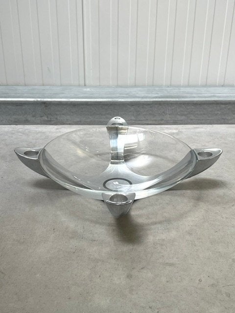 Stelton schaal kandelaar jaren 90 design kaarsenstandaard, Gebruikt, Schaal, ., Ophalen of Verzenden